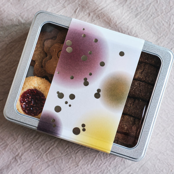 POLLEN FESTIVE BISCUIT TIN