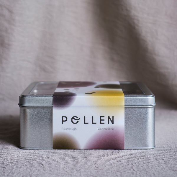 POLLEN FESTIVE BISCUIT TIN
