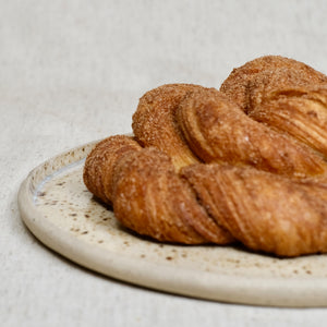 TWO CINNAMON MORNING BUNS