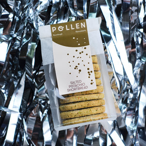 SALTED PISTACHIO SHORTBREAD