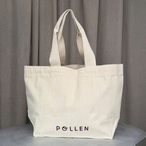 POLLEN EMBROIDERED TOTE BAG